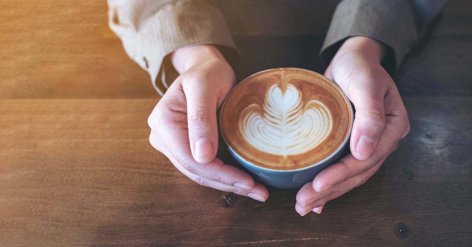 Kaffeespezialität im Café Theo